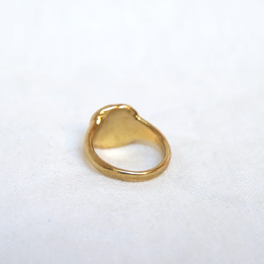 Poppy Signet Ring
