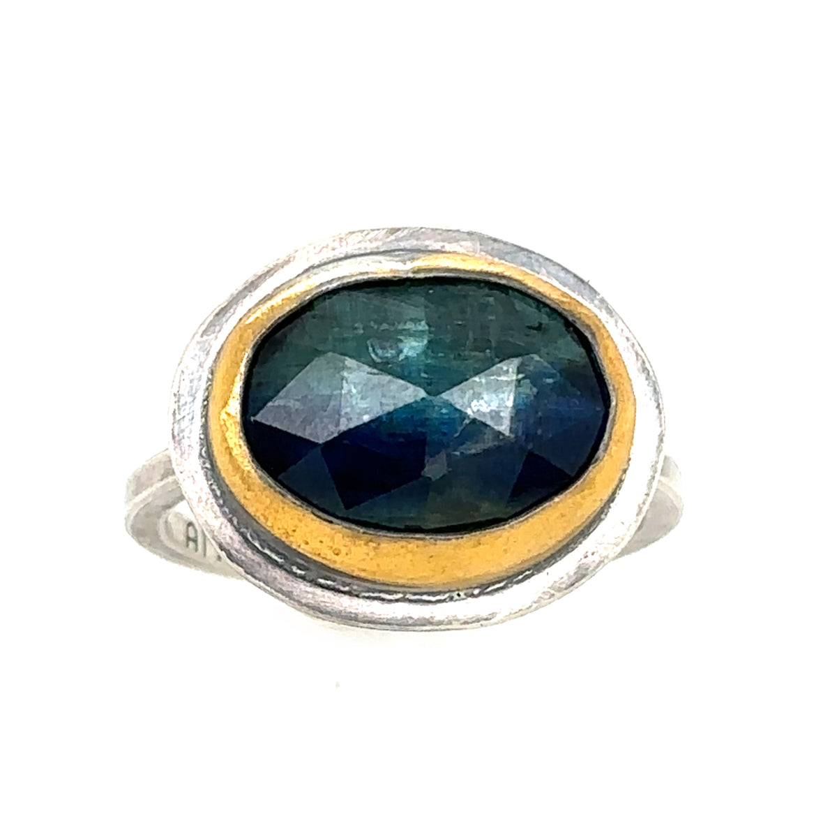 Royal Kyanite Keum-Boo Rim Ring
