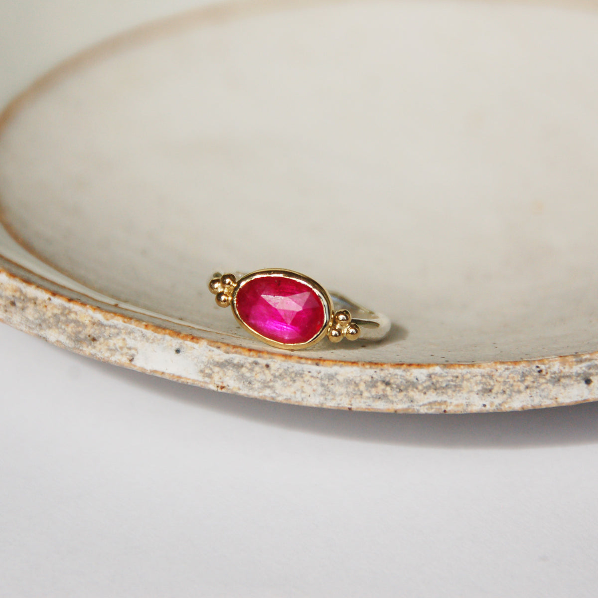 Lise Pink Ruby Ring