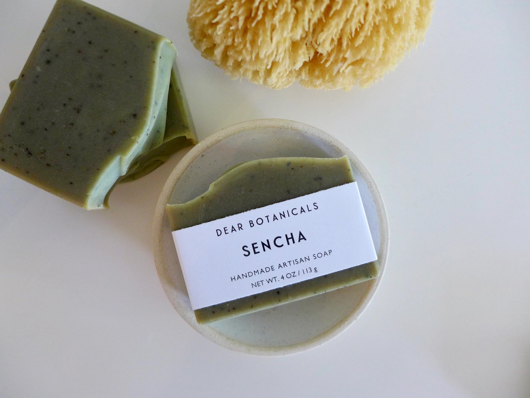 Handmade Artisan Soap - Sencha (Green Tea)