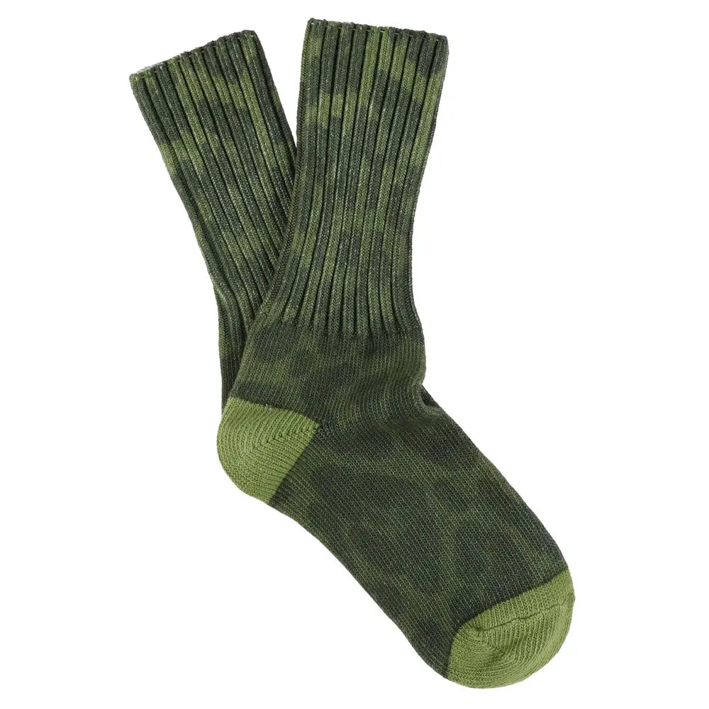 Escuyer Leopard Crew Socks