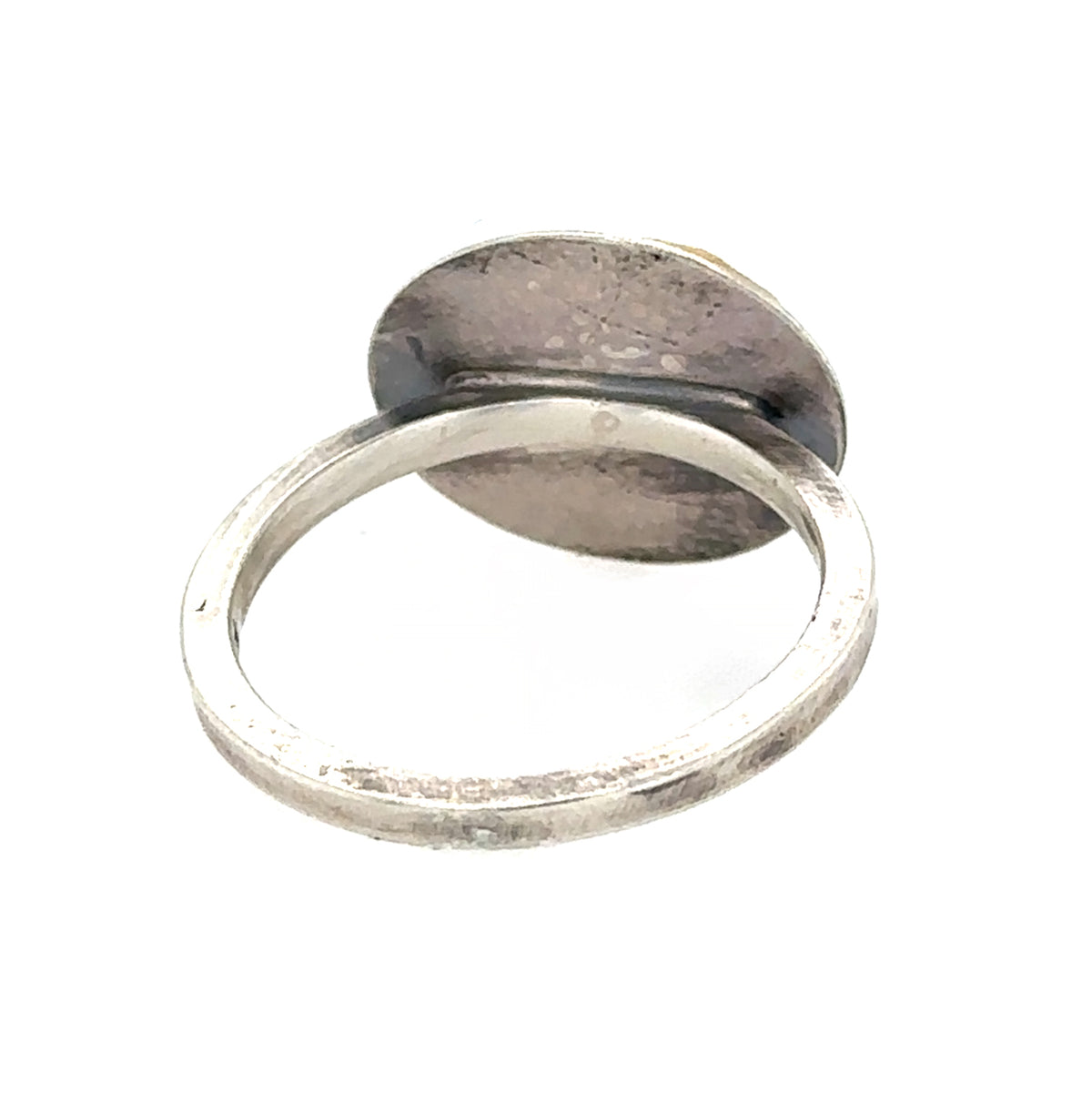 Small Seaglass Green Kyanite Keum-Boo Rim Ring