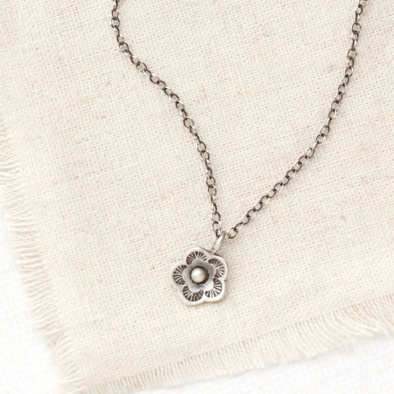 Mini Cactus Flower Necklace