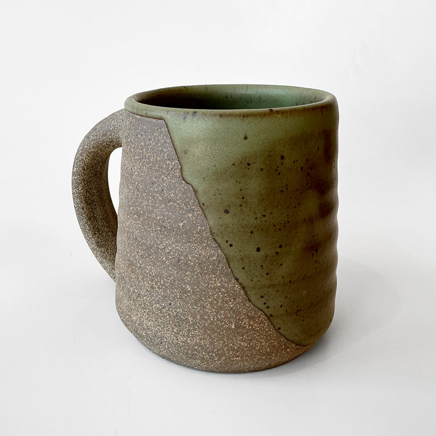 LAIL 12oz Mug - Moss Green Split Dip