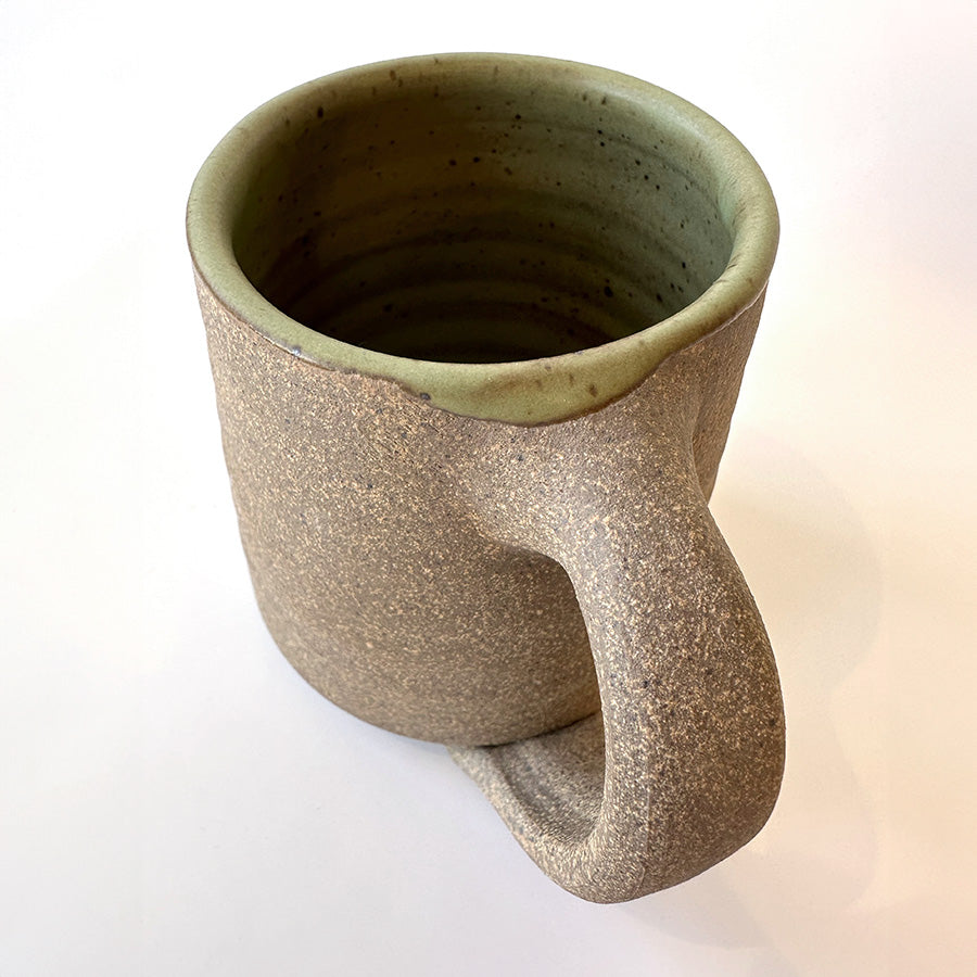 LAIL 12oz Mug - Moss Green Split Dip
