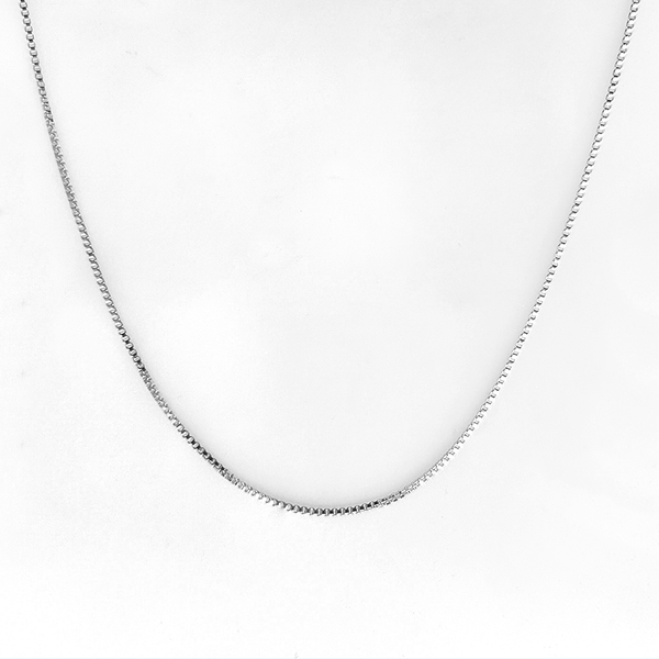 Box Chain Large 925 Sterling Necklace