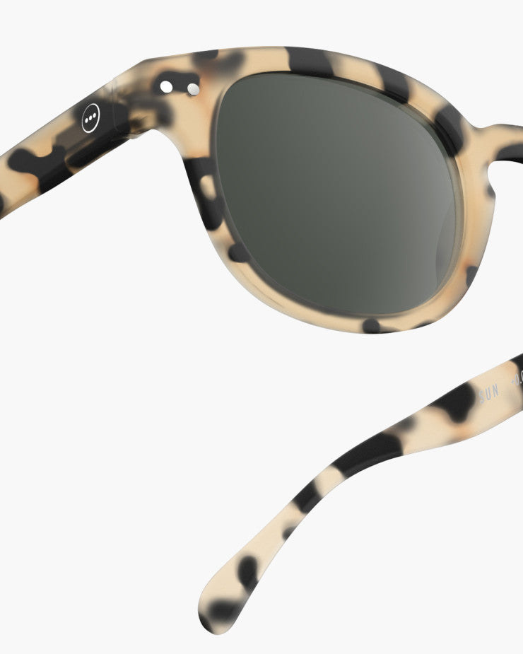 #C Sunglasses - Light Tortoise