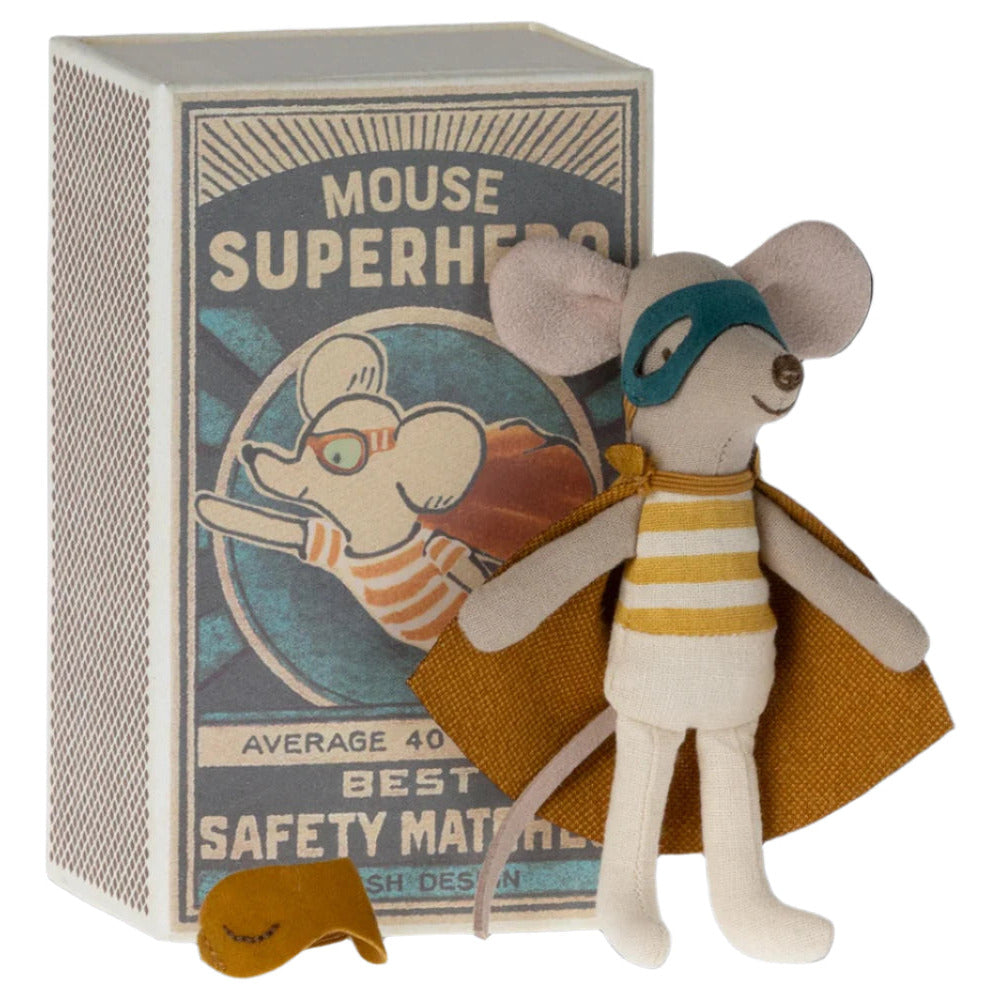 Super Hero Mouse in Matchbox