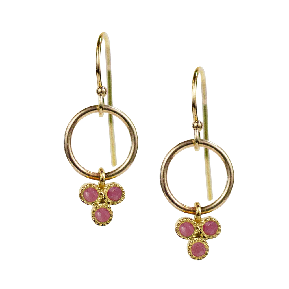 Trifecta Dangle Earrings
