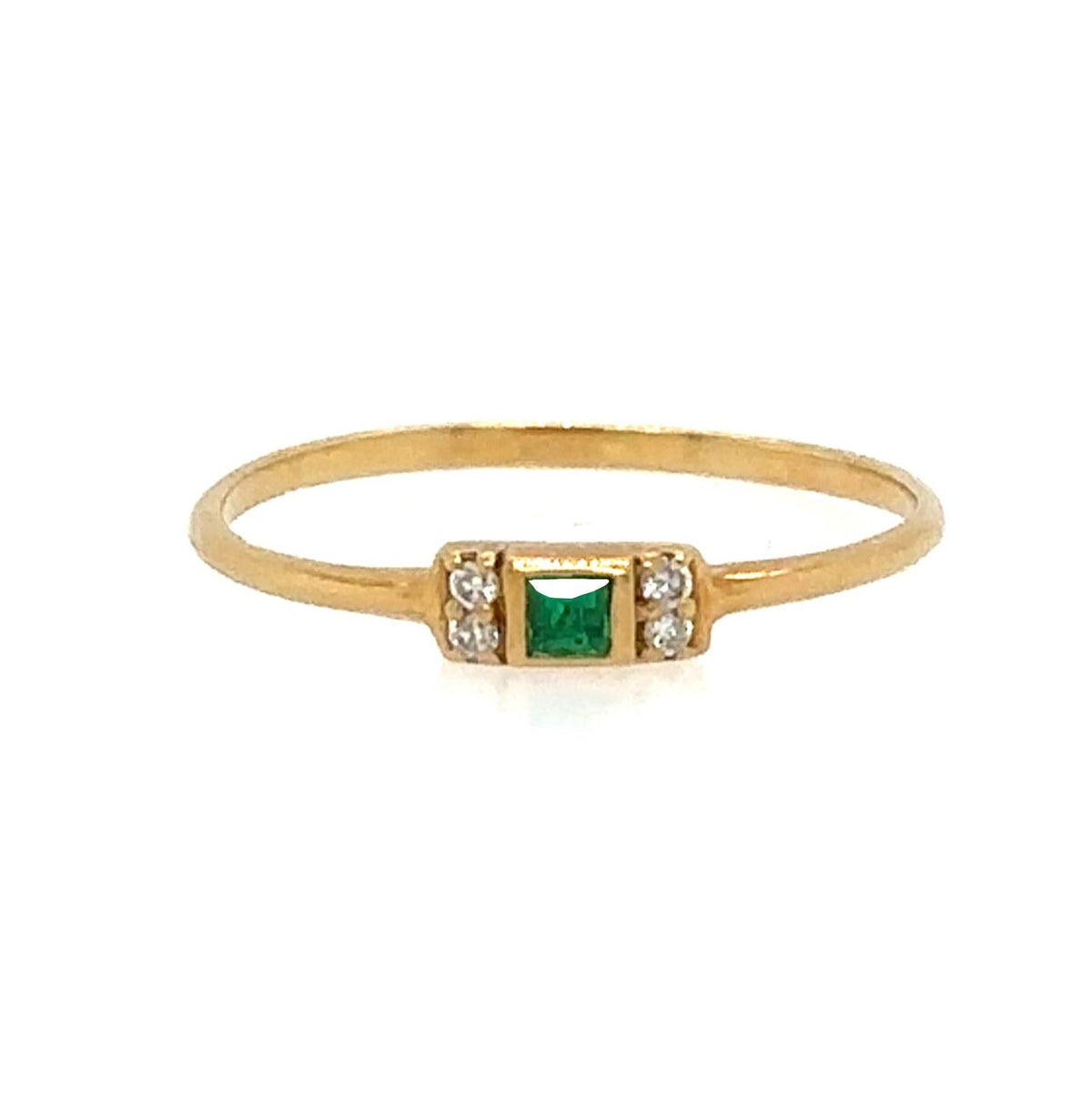Vivian Emerald Ring