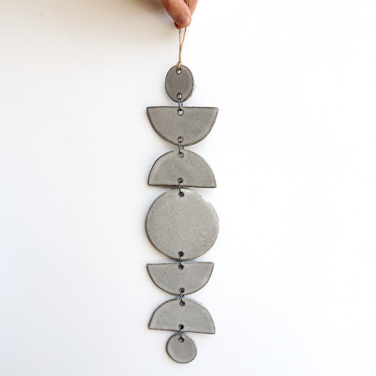 Phases Wall Hanging - Organic Grey