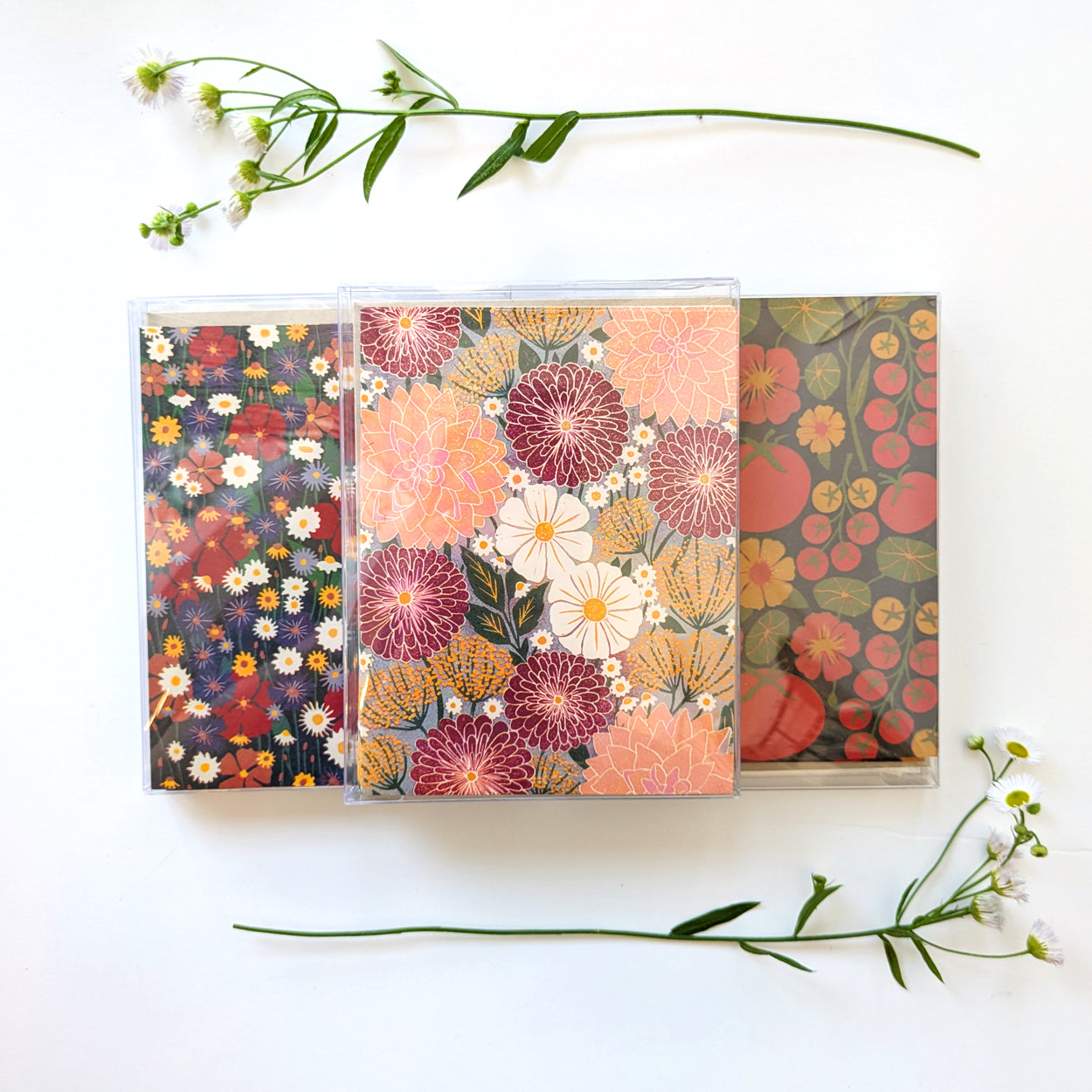 Katharine Watson Stationery Set - Tomatoes and Nasturtiums