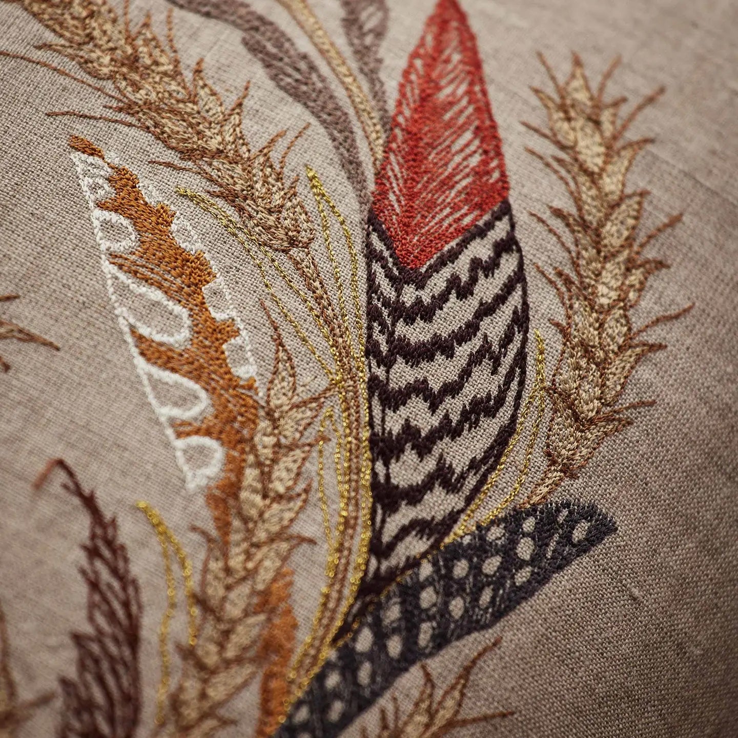 Wheat Harvest Pillow