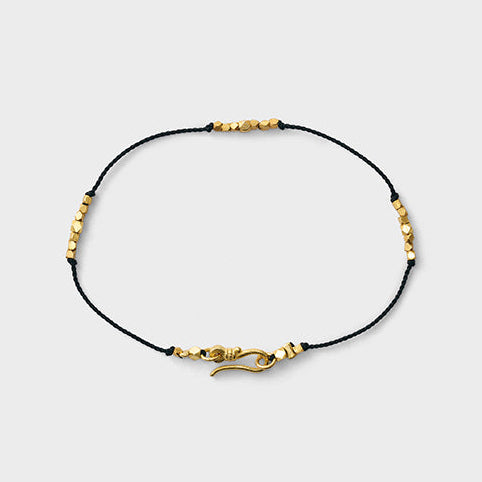 Three Station Cord Bracelet