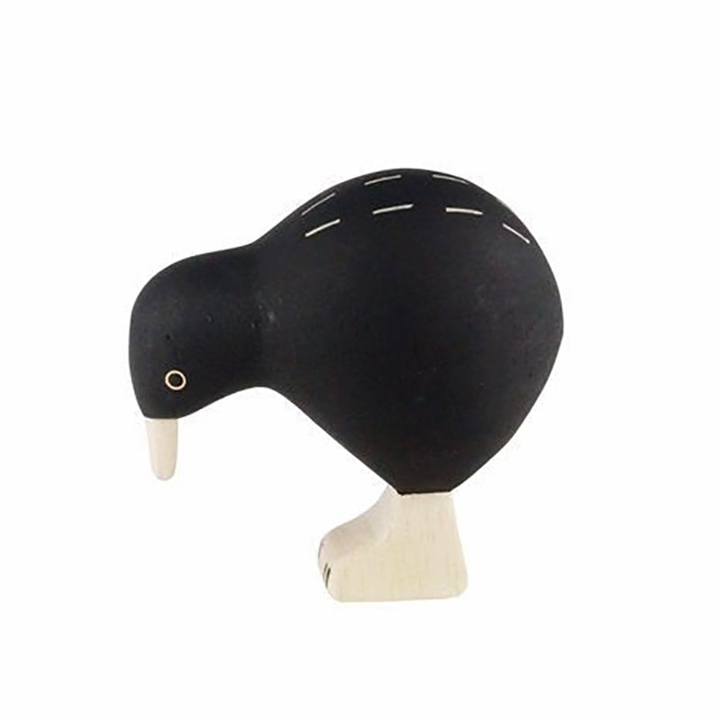 Tiny Wooden Kiwi Bird
