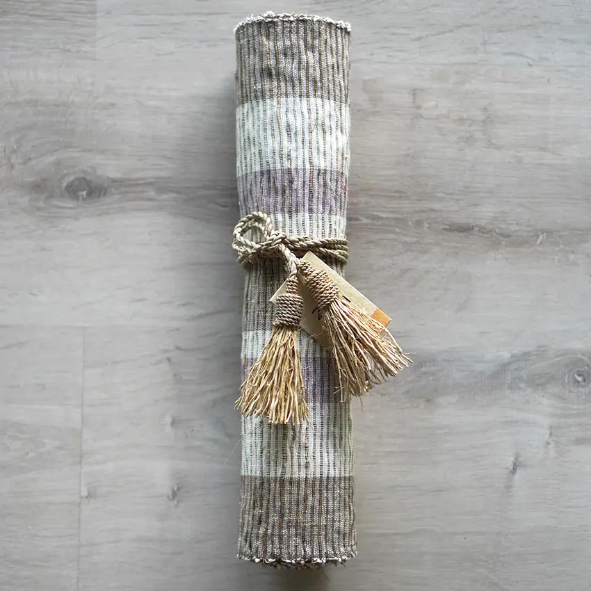 Vetiver Table Runner - Mocha