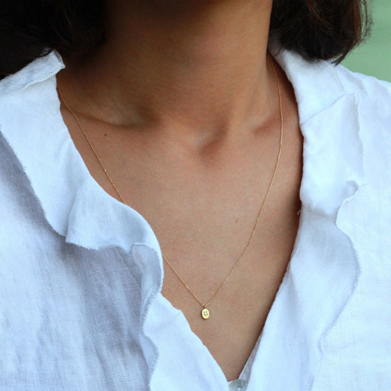 18k Starry Starry Night Pendant Necklace