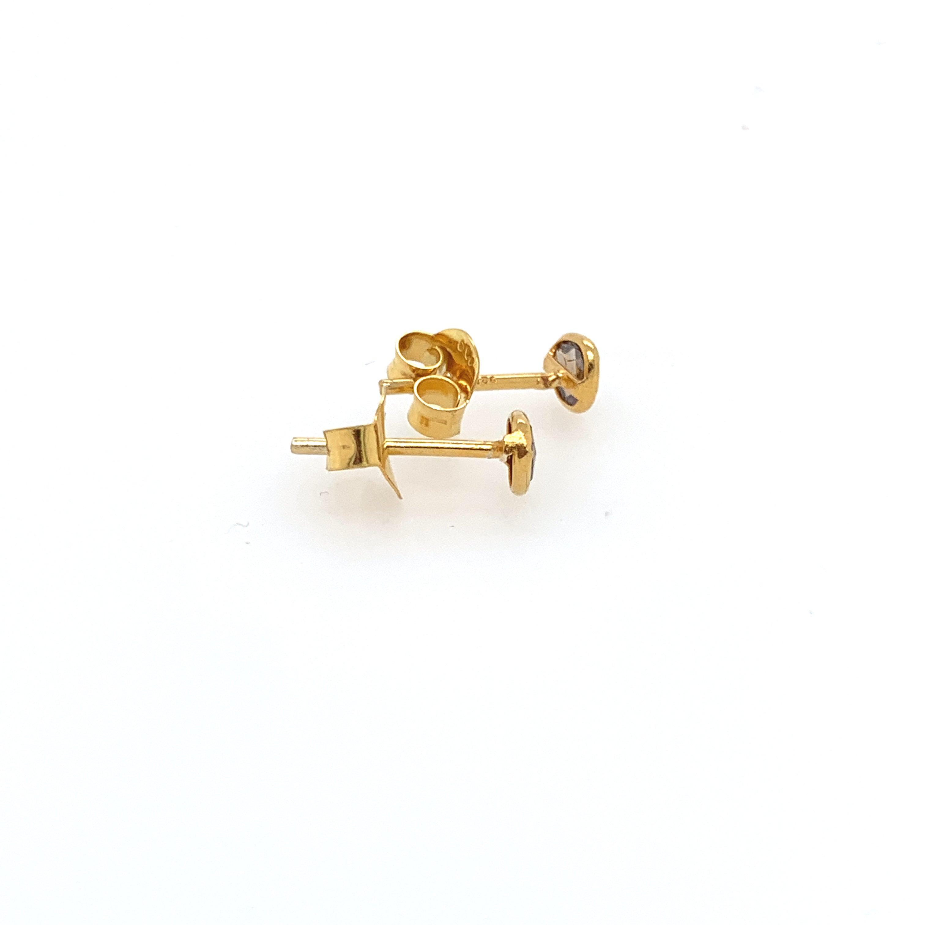 River Song Vermeil Diamond Studs