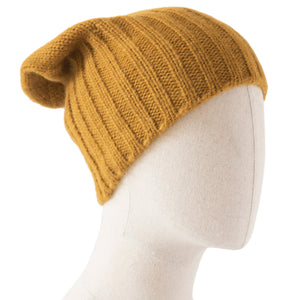 Alpaca Hand Knit Flat Hat
