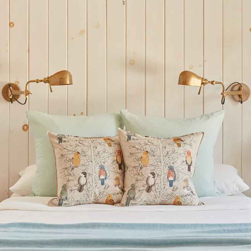 Songbirds Tree Pillow