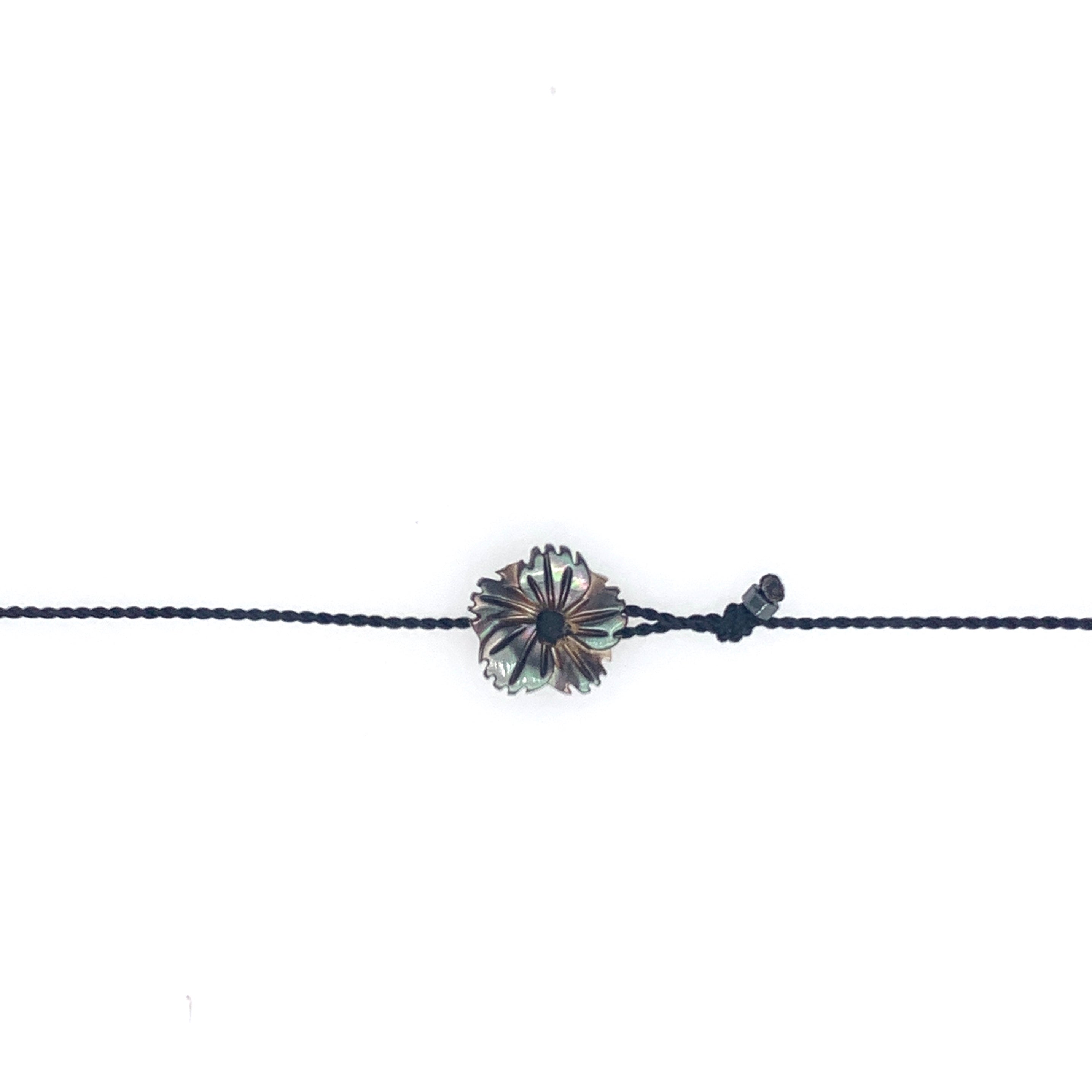 Large Medallion Talisman Necklace on Black Nylon