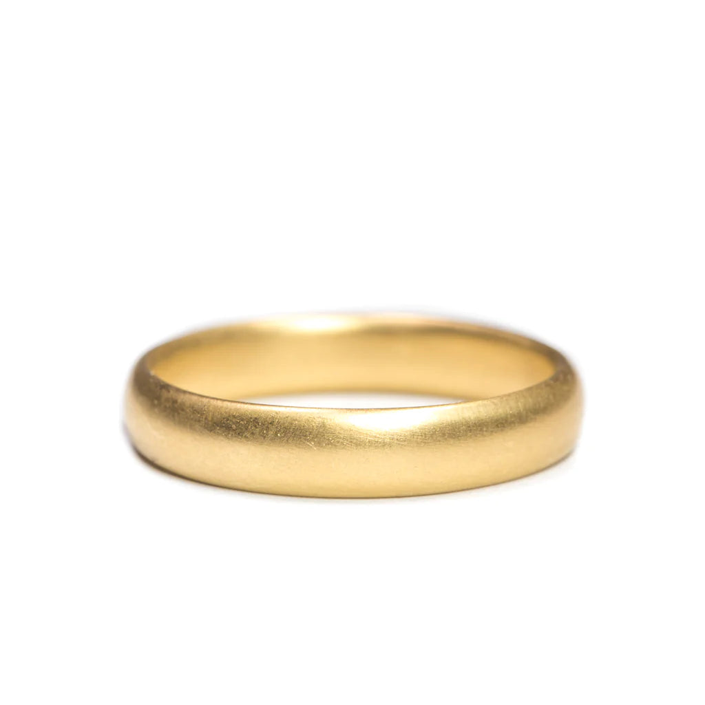 Medium Sleek Half Round Band