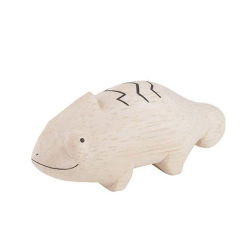 Tiny Wooden Chameleon