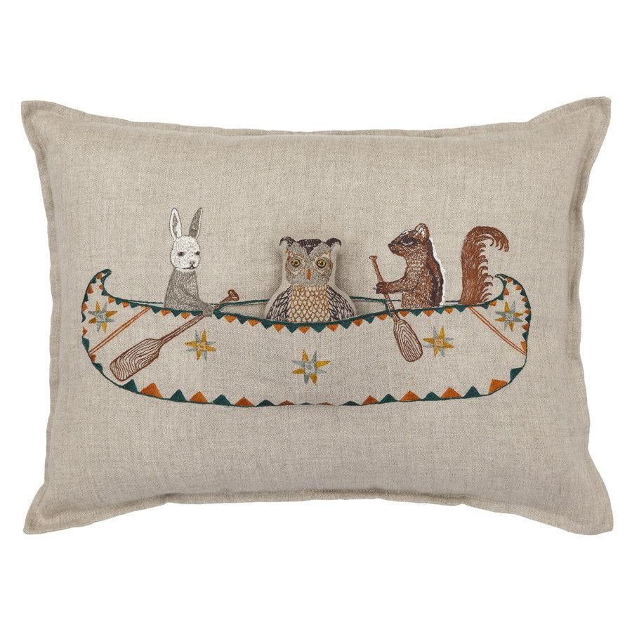Canoe Friends Pocket Pillow - KESTREL
