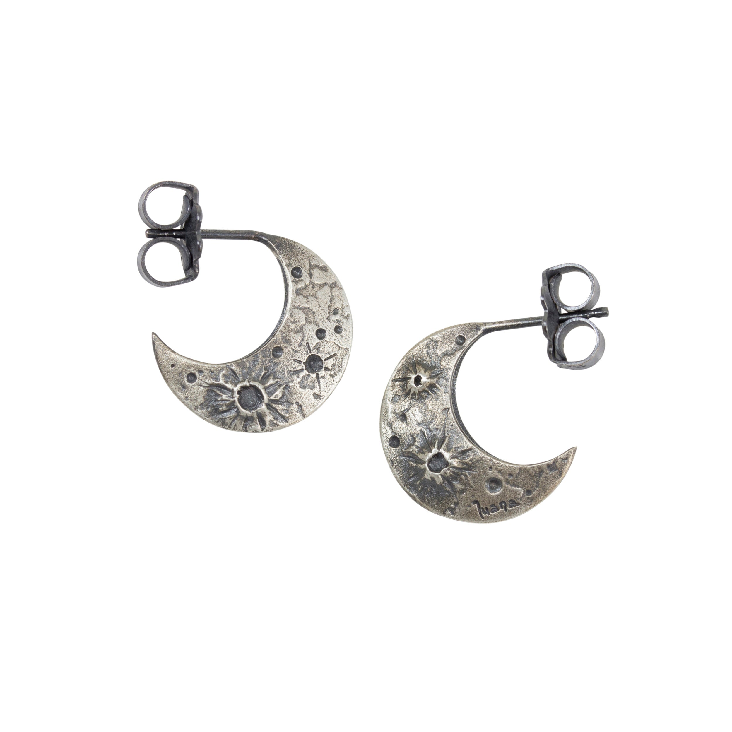 Small Mahina Crescent Hoop