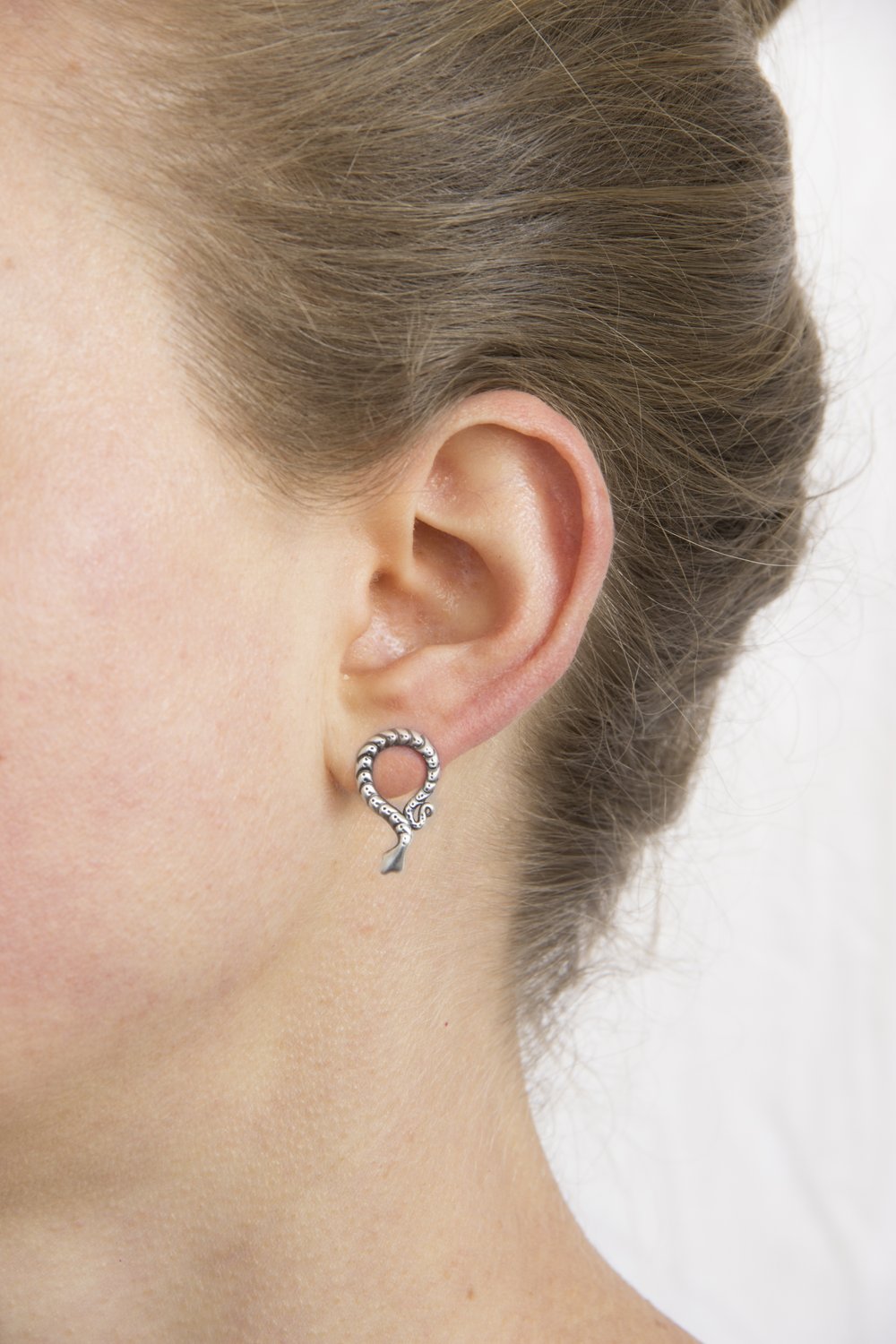 Medium Twisted Snake SS Studs