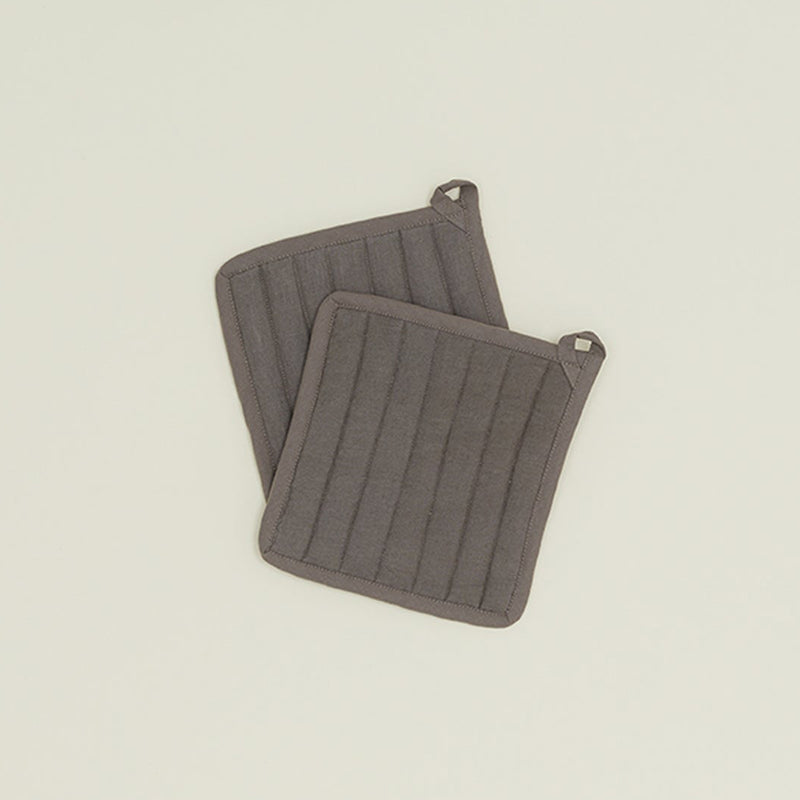 Linen Pot Holder Set of 2