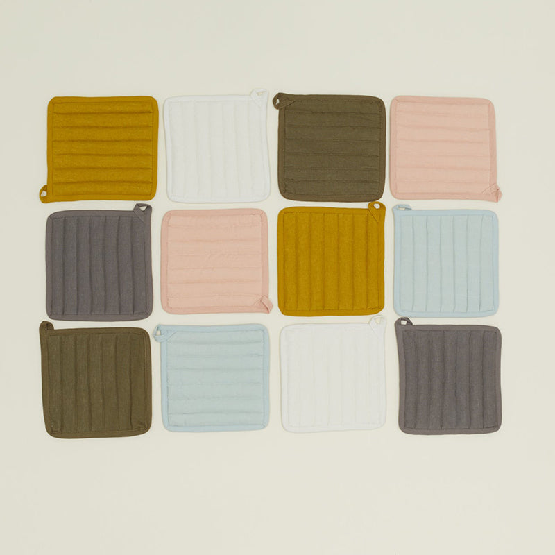 Linen Pot Holder Set of 2