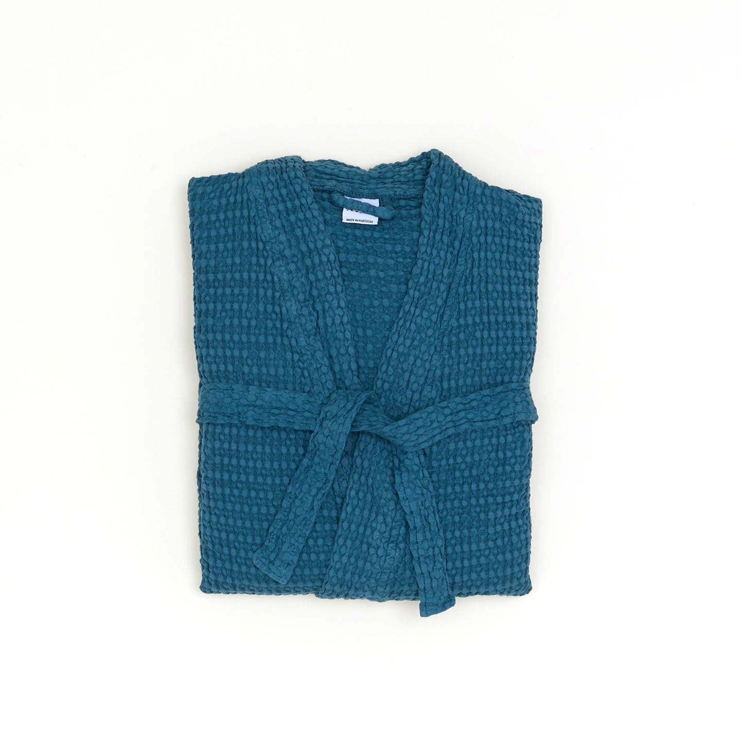 Waffle Bathrobe - Peacock