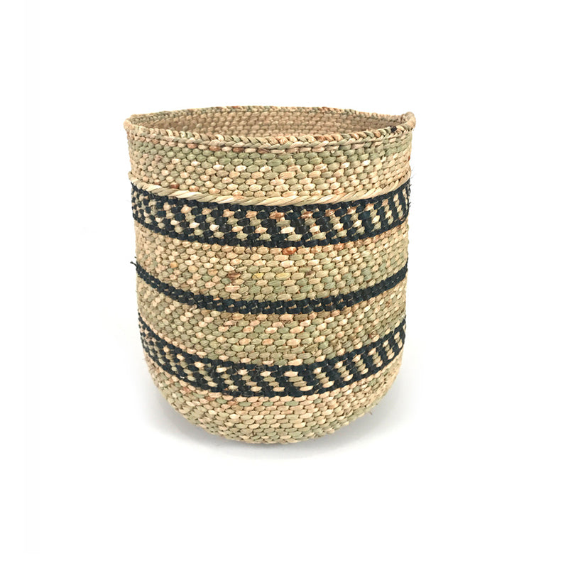 Iringa Basket - Stripe Black