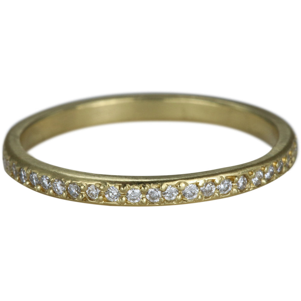 18K Shimmer Eternity Band
