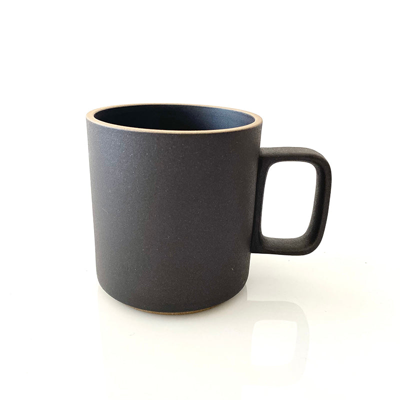 Short Porcelain Mug (Black)