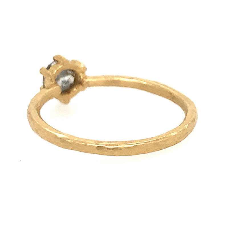 18K Thundercloud Diamond Ring