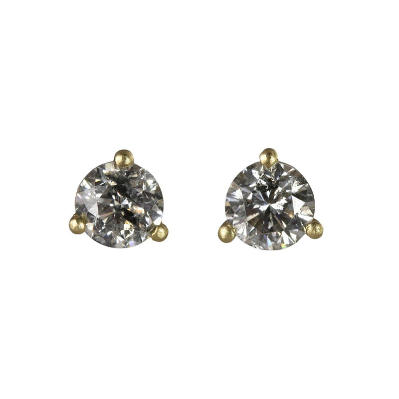 3mm Salt and Pepper Diamond Studs