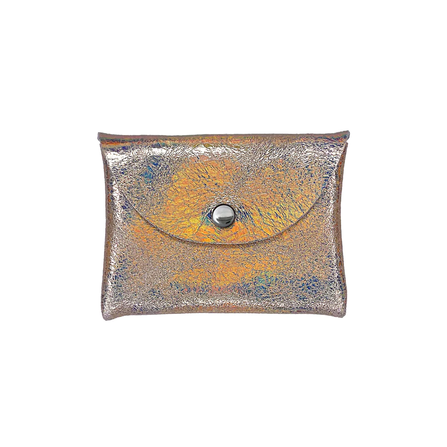 Medium Leather Snap Pouch