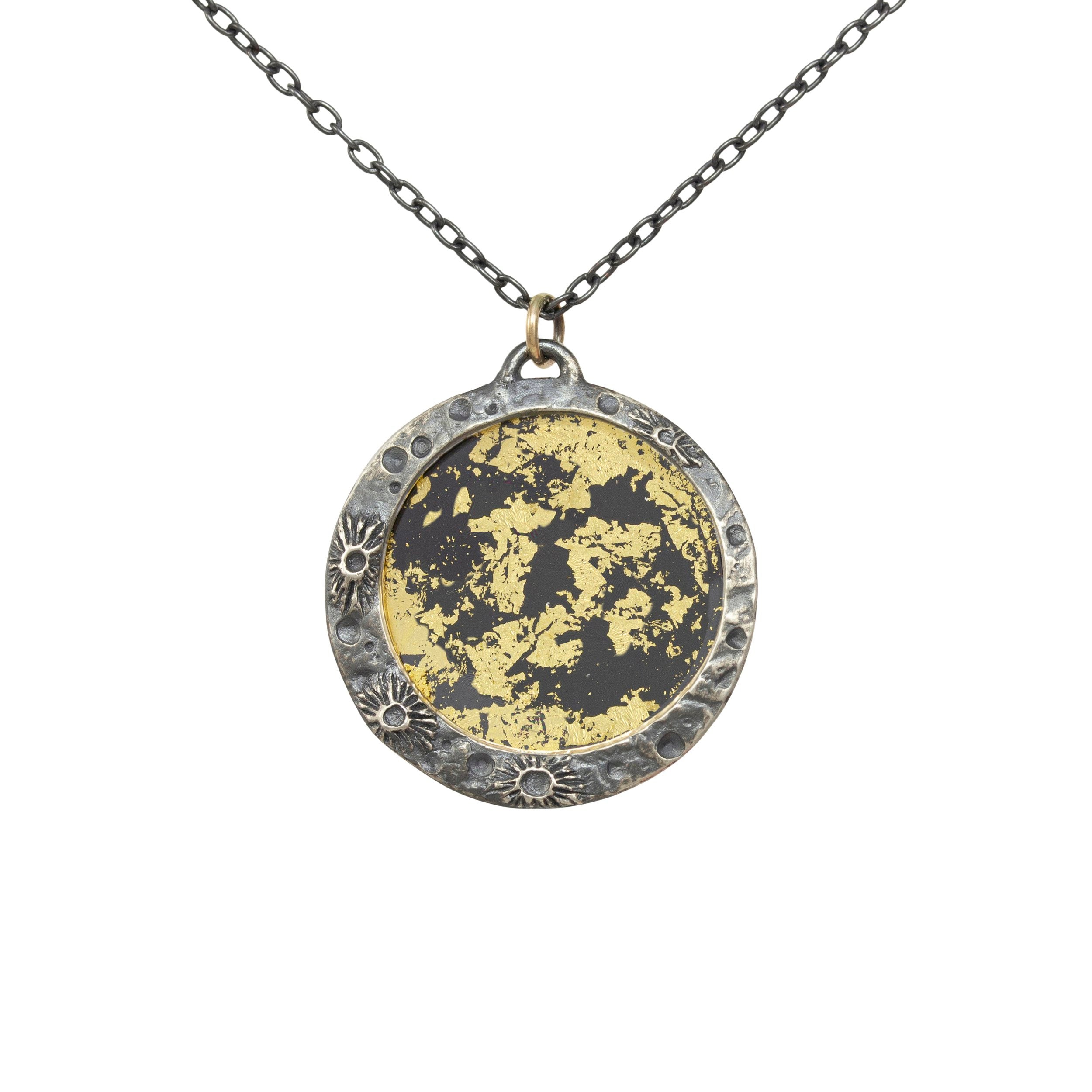 Moon Encasement Necklace