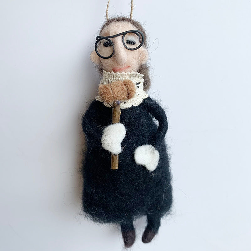 Felt RBG Ornament