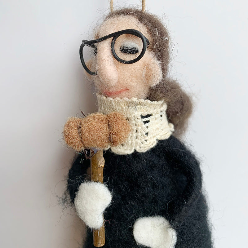 Felt RBG Ornament