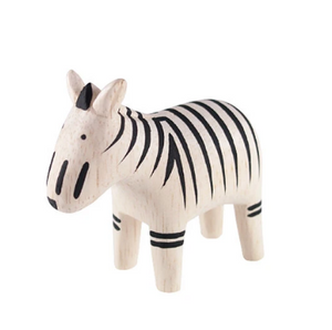 Tiny Wooden Zebra - KESTREL