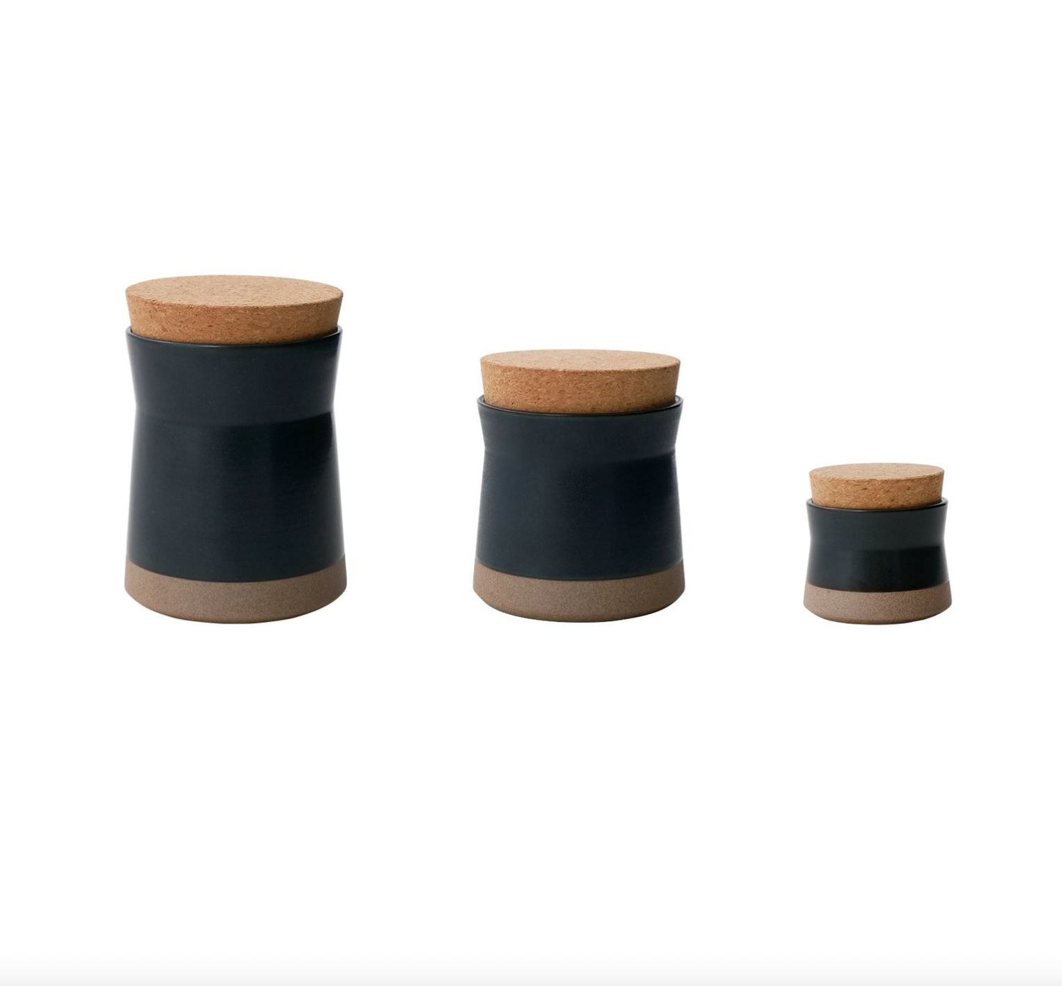 Black Ceramic Canister