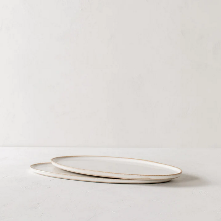 Minimal Oval Serving Tray