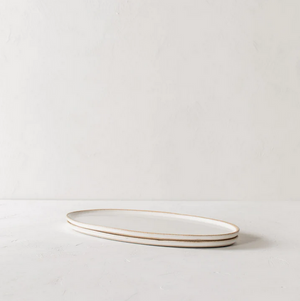 Minimal Oval Serving Tray