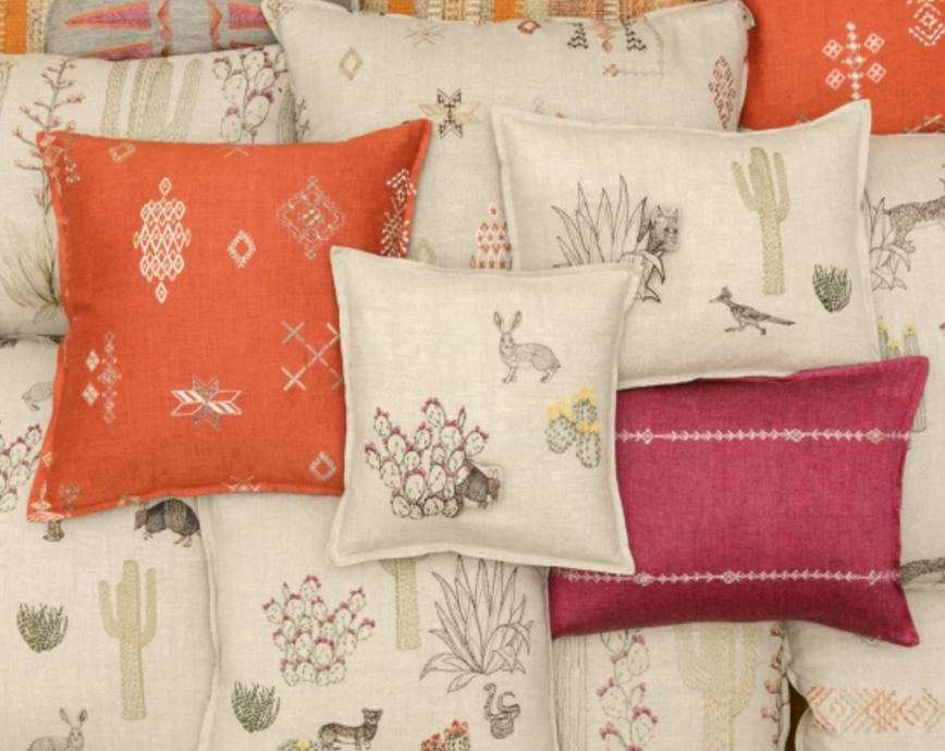 Tumbleweed Vermillon Pillow - KESTREL