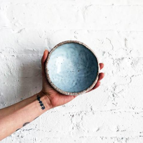 Offering Bowl w/ Glazed Interior - Firefly - KESTREL