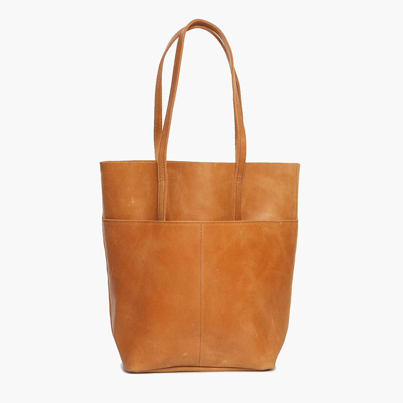 Selam Magazine Tote Bag - Cognac