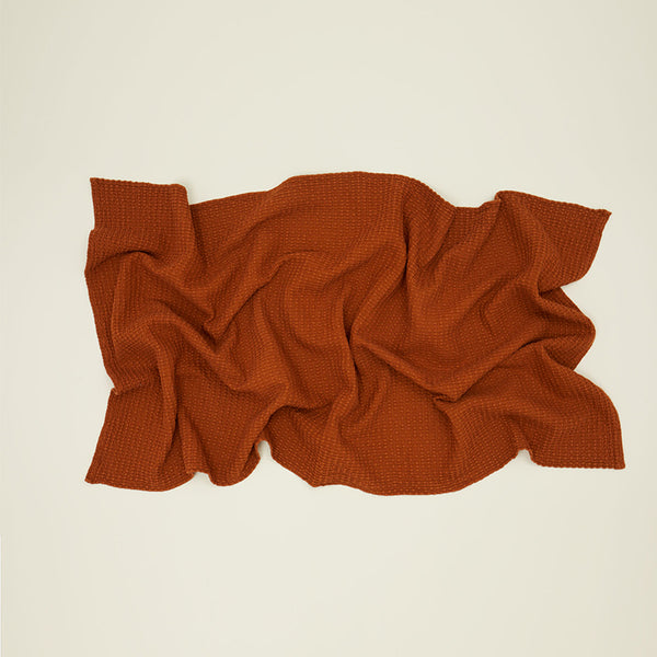 Hawkins New York Simple Waffle Hand Towel - Terracotta